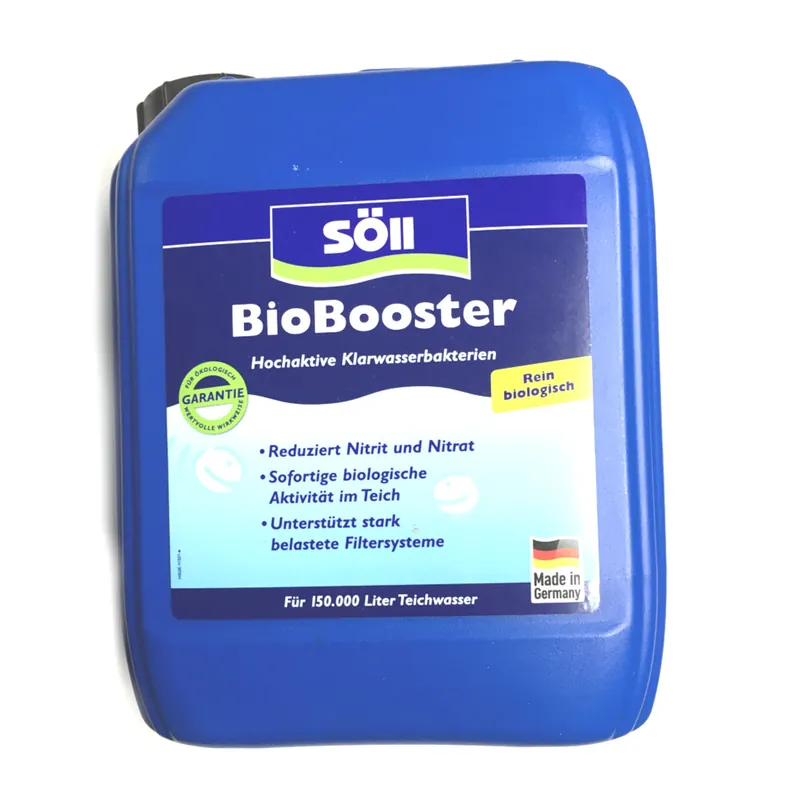 Zertifiziert Söll BioBooster 5,0 Liter Hochaktive Bakterienkulturen für Teich